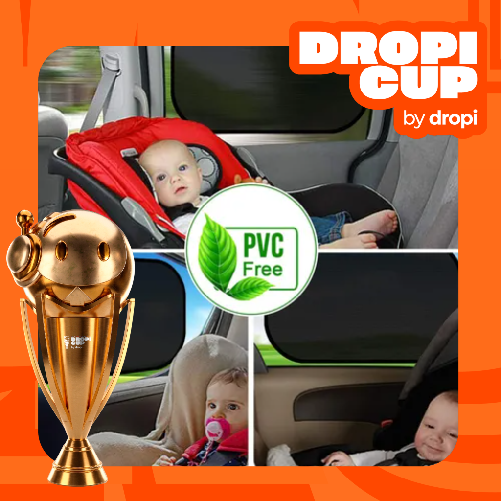 DROPI CUP-PARASOL PARA VENTANA DE CARRO